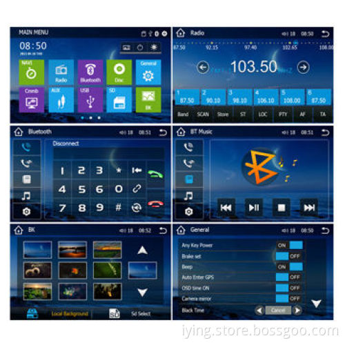 Special Car DVD Player for KIA K2 2011